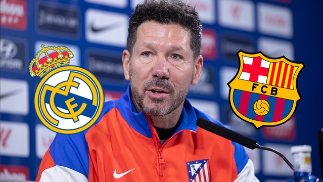 Diego Simeone no quiere hablar mas sobre la polémica del Atlético de Madrid contra Real Madrid de Champions League