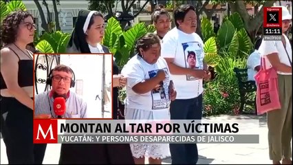 Mérida se solidariza con las víctimas del campo de exterminio de Teuchitlán, Jalisco