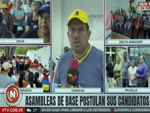 Caracas | Habitantes de la pquia. Santa Teresa resaltan proceso de postulación de candidatos