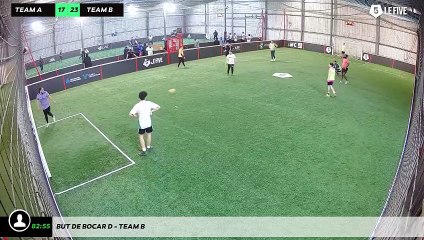 But de Bocar D - Team B