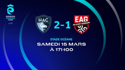 J17 I Havre AC – En Avant Guingamp (2-1)