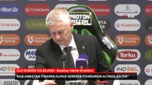 Ole Gunnar Solskjaer: Başlangıçtan itibaren olması gereken standardın altında kaldık