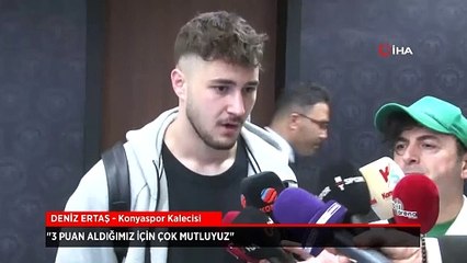 Deniz Ertaş: 3 puan aldığımız için çok mutluyuz