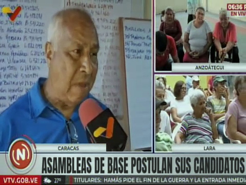 Habitantes de la pquia. 23 de Enero acuden de forma masiva al proceso de postulaciones