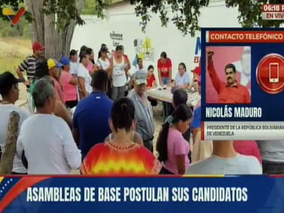 Pdte. Nicolás Maduro: A esta hora se han postulado 59 mil 622 candidatos y candidatas