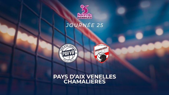 Pays d'Aix Venelles - Chamalières - Saforelle Power 6 - J25