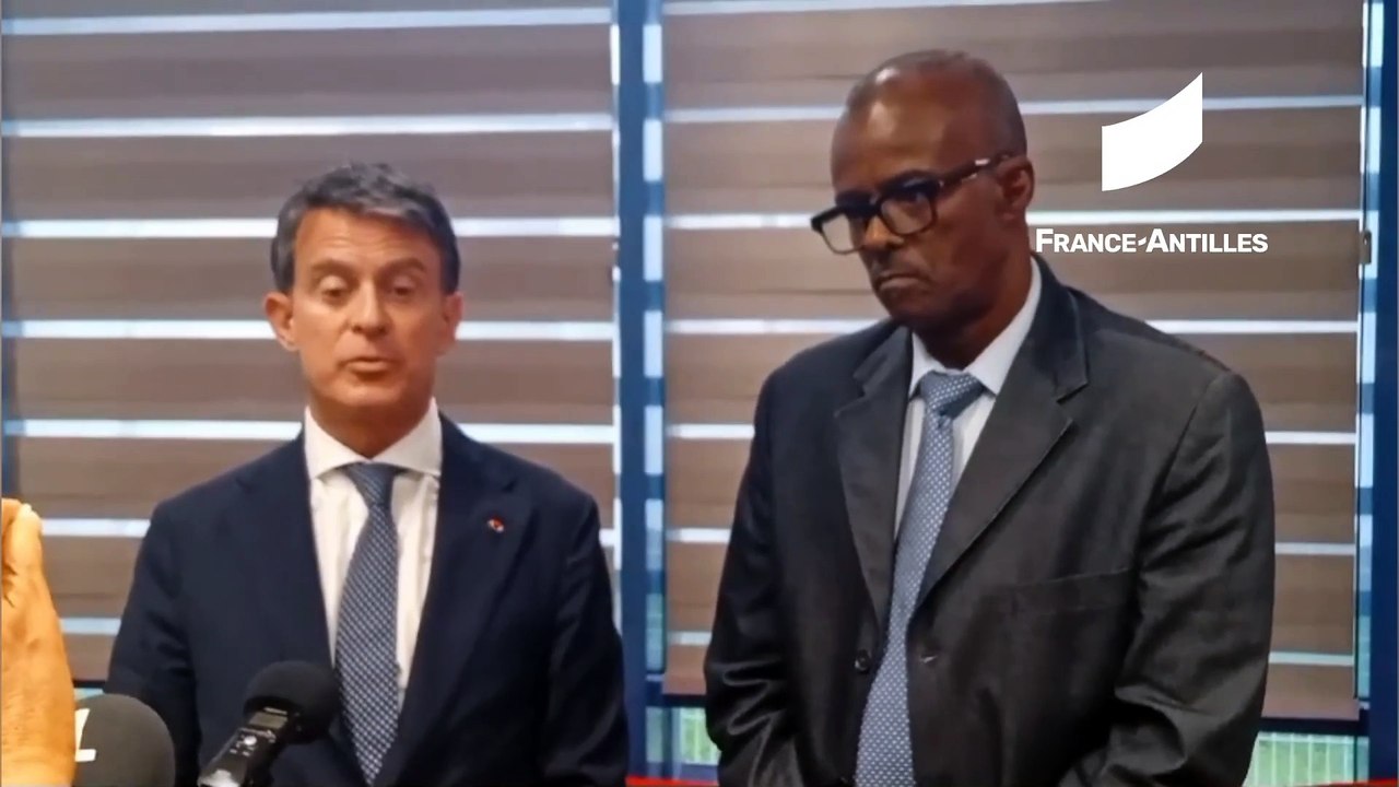 [GUADELOUPE] Manuel Valls donne les orientations de sa visite en Guadeloupe