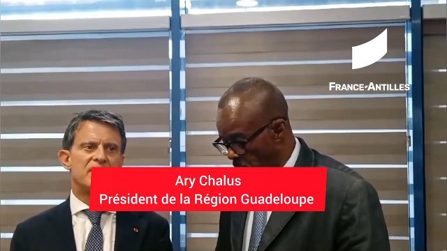 [GUADELOUPE] Ary Chalus explique ses discussions avec Manuel Valls