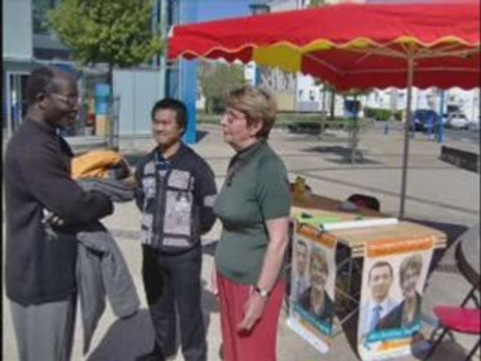 Micheline Prahecq, à l'Argonne, 3 mai 2008