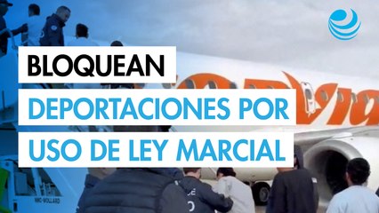 Juez de EU bloquea algunas deportaciones tras demanda por uso "inminente" de ley marcial