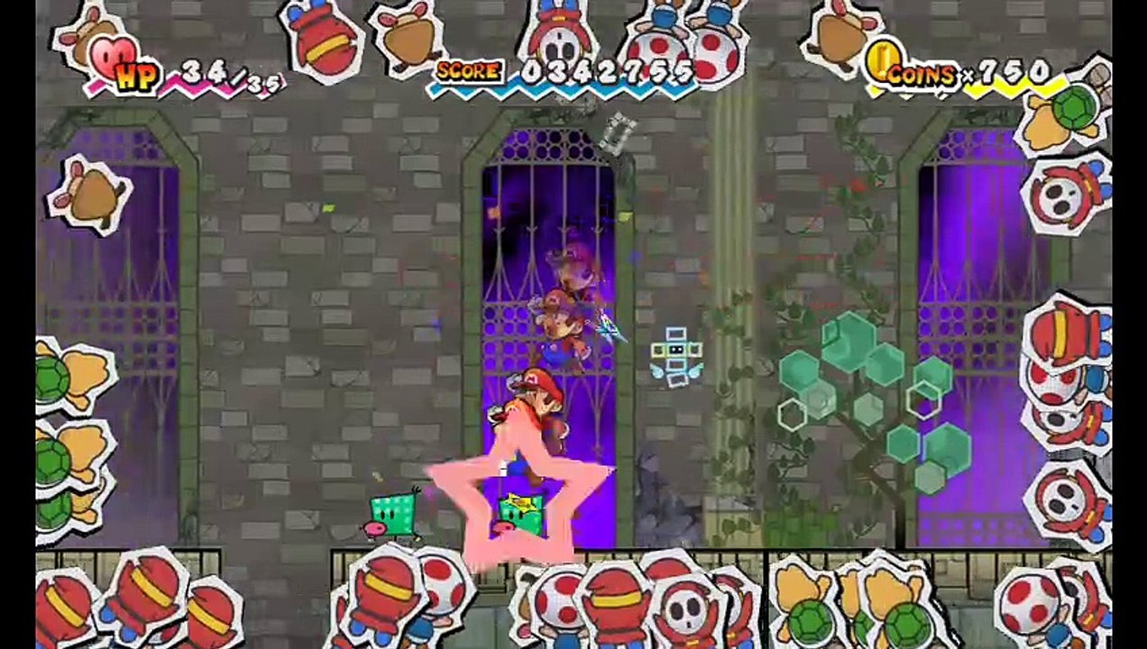 Super Paper Mario online multiplayer - wii