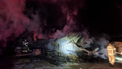 경북 안동 북후면 농막에서 불...인명피해 없어 / YTN