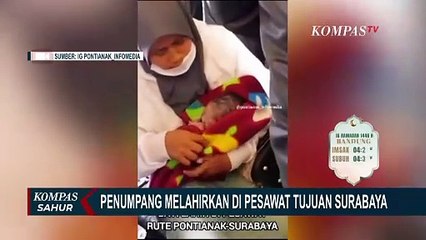 Viral! Bidan Penumpang Bantu Persalinan di Pesawat Menuju Surabaya ✈️
