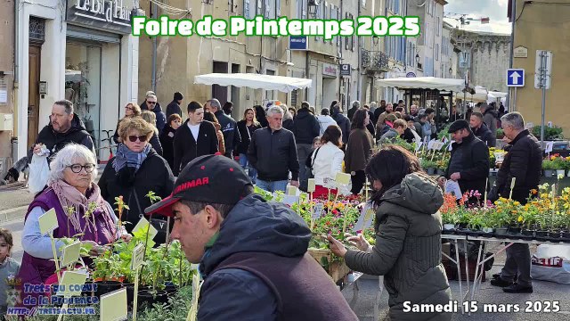 Foire de PRINTEMPS de TRETS 15MARS2025
