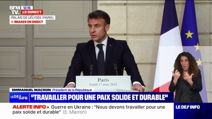 Emmanuel Macron veut défendre avec le Canada "un ordre international juste, qui ne soit ni la loi du plus fort, ni l'isolationnisme"