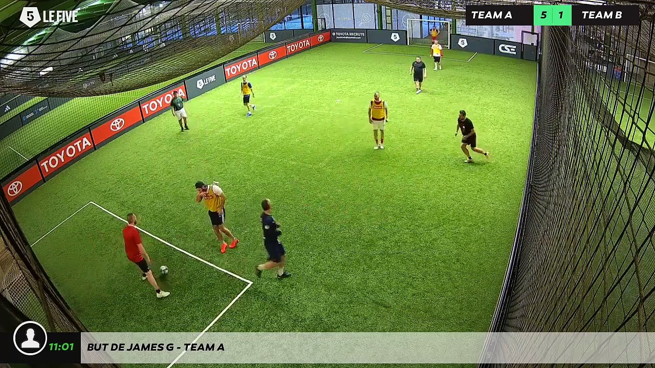 But de James G - Team A