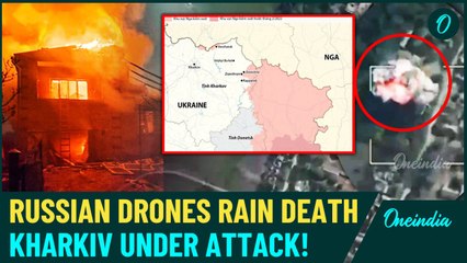 Russian Strikes Ravage Kharkiv—Deadly Attack Kills 1, Injures 7 Including 4 Children, Homes in Flame