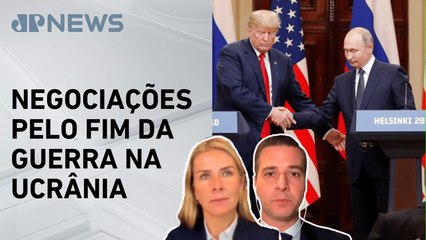 Trump confirma que vai conversar com Putin nesta terça (18); Deysi e Beraldo comentam