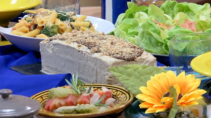 Penne légumes sauce rosée, layer cake - Koujinetna haka Ramadan 4 EP 17