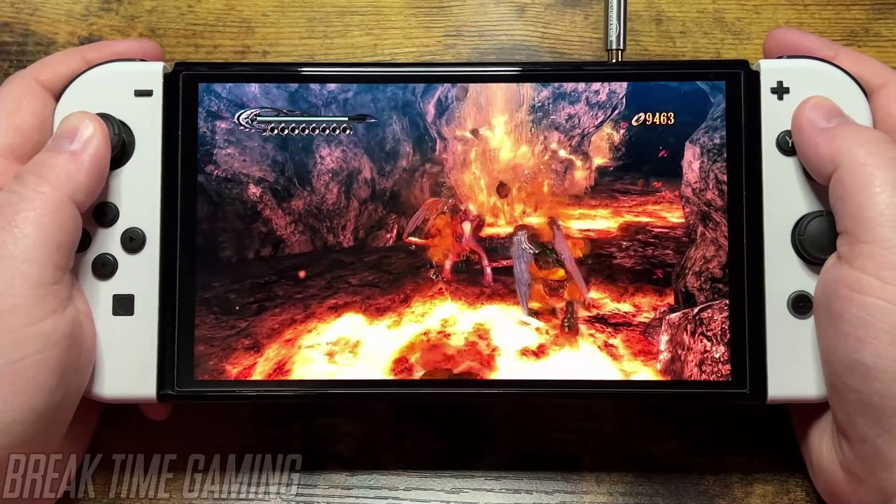 Bayonetta Nintendo Switch OLED Gameplay