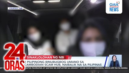 3 Pilipinong binubugbog umano sa Cambodian scam hub, naibalik na sa Pilipinas | 24 Oras