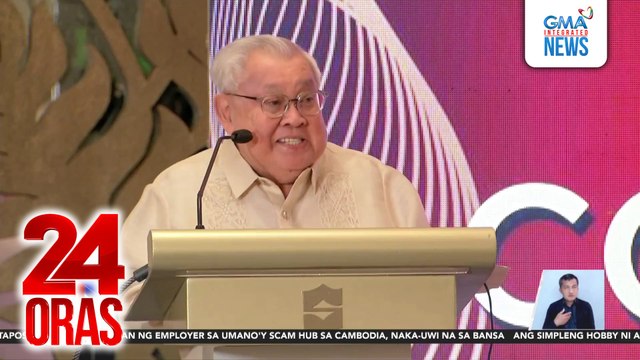 GMA Network Chairman Atty. Felipe L. Gozon, kinilalang Communicator of the Year sa Executive Leader Category | 24 Oras