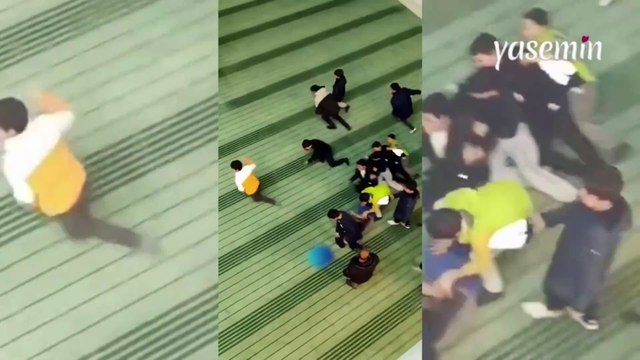 Teravih sonrası çocuklarla eğlenen imam görenlerin içini ısıttı!