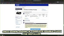 HOW TO INSTALL BROTHER PRINTER DRIVER