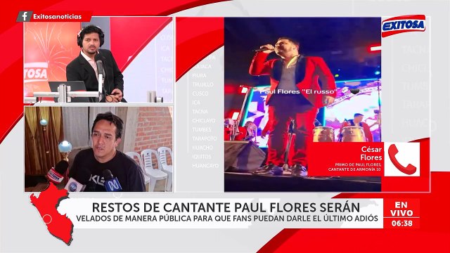 El último adiós: Paul Flores recibirá homenaje musical con Armonía 10 en Piura, anuncia su primo