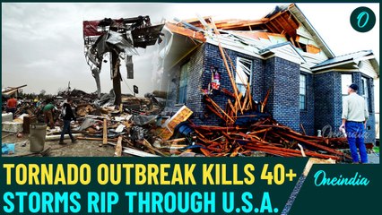 Deadly Tornadoes, Raging Wildfires, Massive Dust Leave 40+ Dead Across the U.S - Chaotic Video