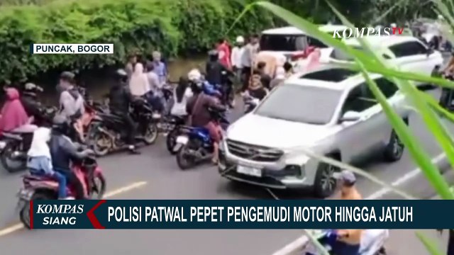 Viral Polisi Patwal Pepet Pesepeda Motor, Polisi: Sudah Dicopot dari Patwal dan Diperiksa