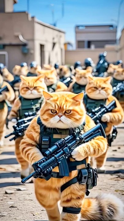 If necessary, Daju is always ready to fight!  #Cat who can cook #Cat