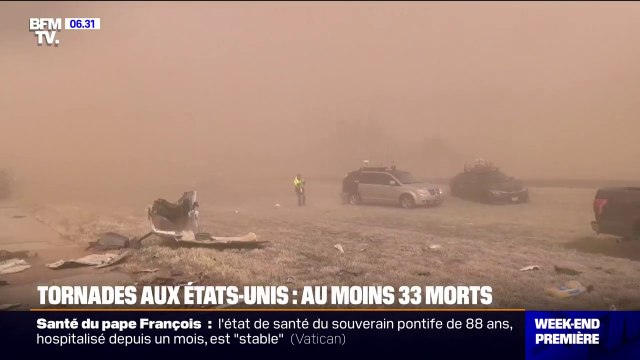 Au moins 33 personnes sont mortes dans le sud des États-Unis, balayés par plusieurs tempêtes et tornades