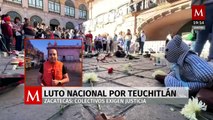 Manifestaciones en Zacatecas tras el luto nacional por Teuchitlán