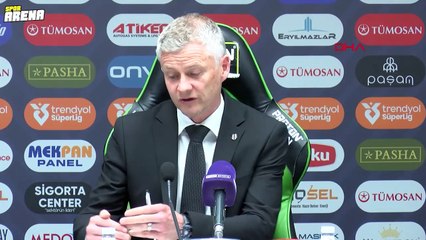 Ole Gunnar Solskjaer: "Beşiktaş bunu hak etmiyor, özür dilerim!"