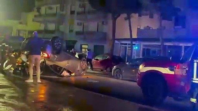 Il video dell'incidente stradale in viale Strasburgo a Palermo