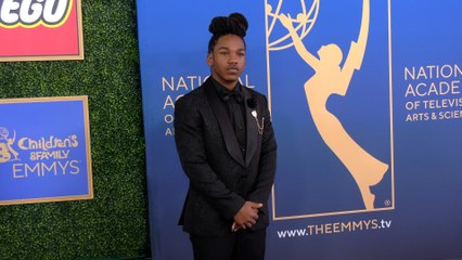 Terrence Little Gardenhigh "3rd Annual Children's & Family Emmy Awards" Purple Carpet Arrivals