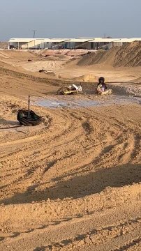 Boy Crashes While Riding His Dirt Bike During Motocross Training