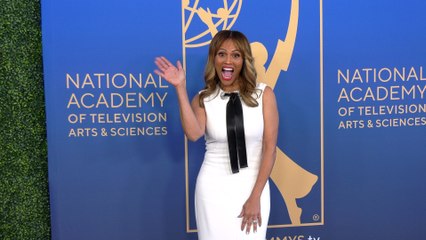 Ayo Davis "3rd Annual Children's & Family Emmy Awards" Purple Carpet Arrivals