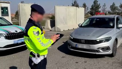 Trafikte bu hafta 566 bin sürücüye işlem yapıldı