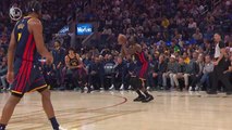 Draymond Green channels his inner-Curry with three-pointer