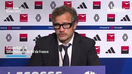 « Le premier sentiment, c'est le bonheur », savoure Galthié