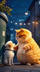 Cat😺 and Dog🐶 Story... By AI CATS STORY.