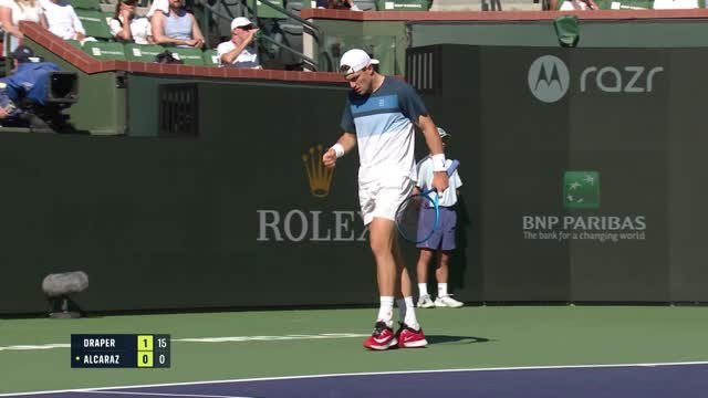 Indian Wells - Draper sort Alcaraz et se hisse en finale