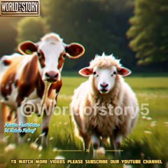 The Story of the Cow and the Sheep – A Moral Lesson | lesson urdu hindi story