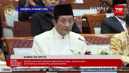 Menag Nasaruddin Ceritakan Kondisi Miris Madrasah ke DPR
