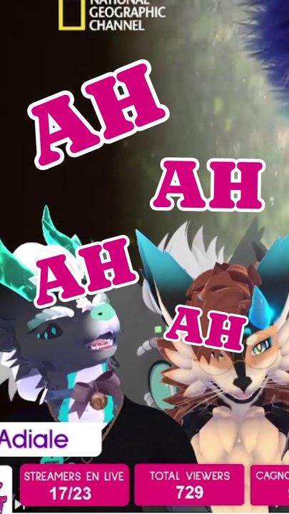 Adiale tombe sur FNAF au #FluffEvent2023