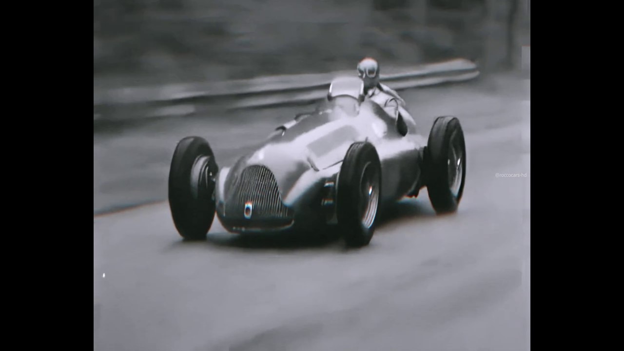 [HD] F1 1966 Juan Manuel Fangio "1951 Alfa 159" Onboard (Monza) [REMASTER AUDIO/VIDEO]