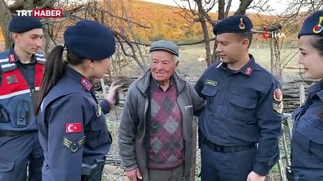 Jandarmadan Gazi Cemalettin amcaya sürpriz iftar