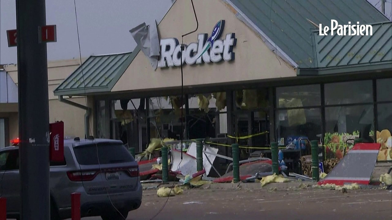 Tornades aux États-Unis : au moins 33 morts, camions balayés... les images du chaos dans le Missouri